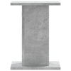 Plantestativer 2 stk betonggrå 30x30x40 cm konstruert tre