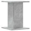 Plantestativer 2 stk betonggrå 30x30x40 cm konstruert tre