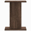 Plantestativer 2 stk brun eik 30x30x40 cm konstruert tre