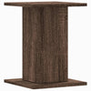 Plantestativer 2 stk brun eik 30x30x40 cm konstruert tre