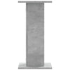 Plantestativer 2 stk betonggrå 30x30x60 cm konstruert tre