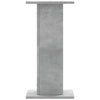Plantestativer 2 stk betonggrå 30x30x60 cm konstruert tre