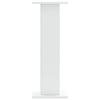Plantestativer 2 stk hvit 30x30x80 cm konstruert tre