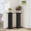 Plantestativ 2 stk svart 30x30x80 cm konstruert tre