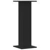 Plantestativ 2 stk svart 30x30x80 cm konstruert tre