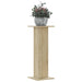 Plantestativer 2 stk sonoma eik 30x30x80 cm konstruert tre