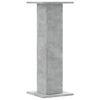 Plantestativer 2 stk betonggrå 30x30x80 cm konstruert tre