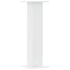 Plantestativer 2 stk hvit 30x30x95 cm konstruert tre