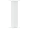 Plantestativer 2 stk hvit 30x30x95 cm konstruert tre