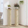 Plantestativer 2 stk sonoma eik 30x30x95 cm konstruert tre