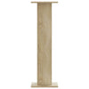Plantestativer 2 stk sonoma eik 30x30x95 cm konstruert tre