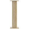 Plantestativer 2 stk sonoma eik 30x30x95 cm konstruert tre