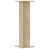 Plantestativer 2 stk sonoma eik 30x30x95 cm konstruert tre