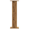 Plantestativer 2 stk artisan eik 30x30x95 cm konstruert tre