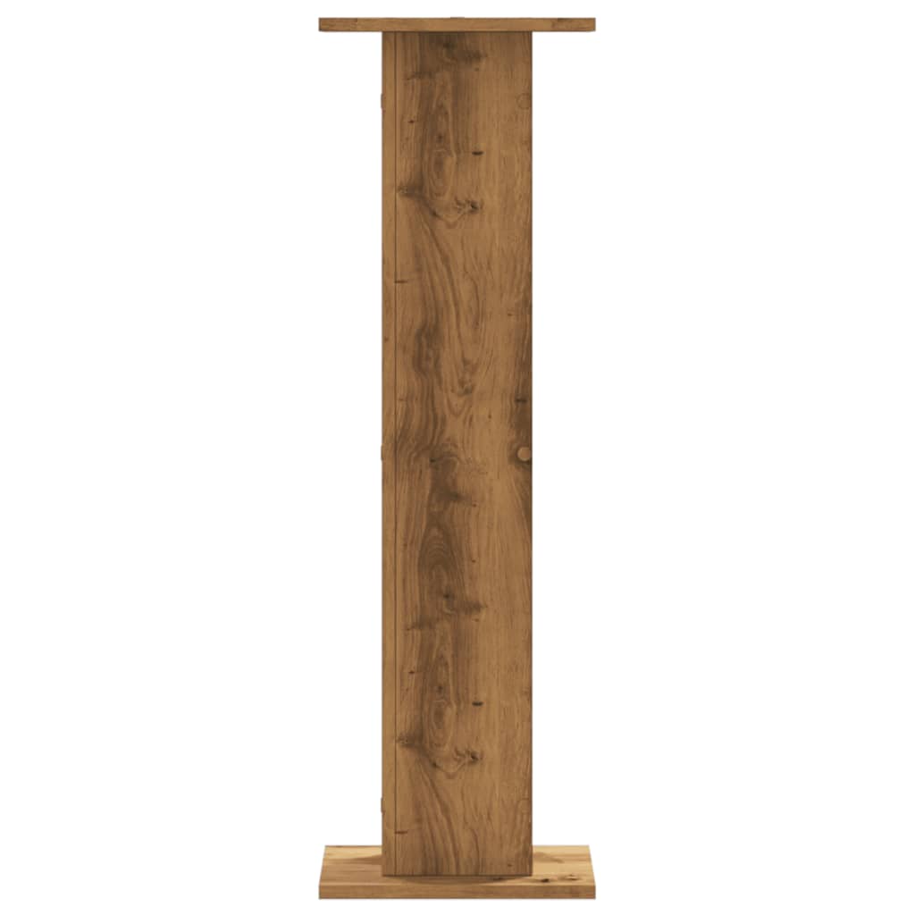 Plantestativer 2 stk artisan eik 30x30x95 cm konstruert tre