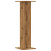 Plantestativer 2 stk artisan eik 30x30x95 cm konstruert tre