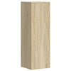 Plantestativer 2 stk sonoma eik 33x33x100 cm konstruert tre