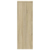 Plantestativer 2 stk sonoma eik 33x33x100 cm konstruert tre