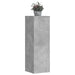 Plantestativer 2 stk betonggrå 33x33x100 cm konstruert tre