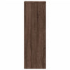 Plantestativer 2 stk brun eik 33x33x100 cm konstruert tre