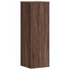 Plantestativer 2 stk brun eik 33x33x100 cm konstruert tre