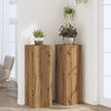 Plantestativer 2 stk artisan eik 33x33x100 cm konstruert tre