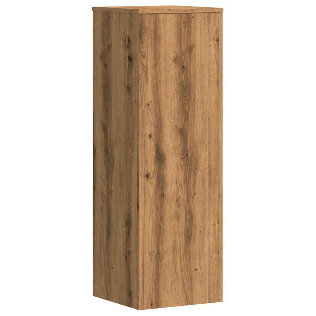 Plantestativer 2 stk artisan eik 33x33x100 cm konstruert tre