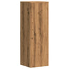 Plantestativer 2 stk artisan eik 33x33x100 cm konstruert tre