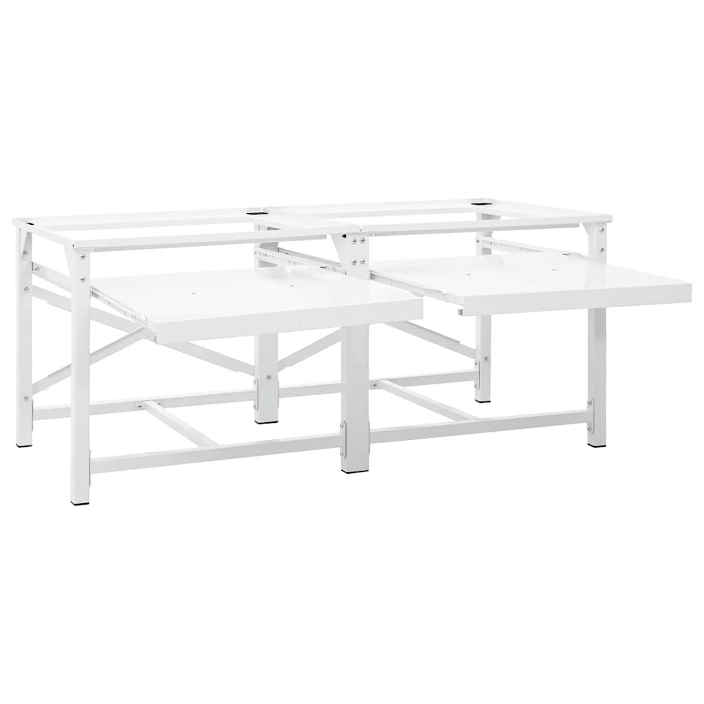 | Vaskemaskin Pedestal | Hvit Stål