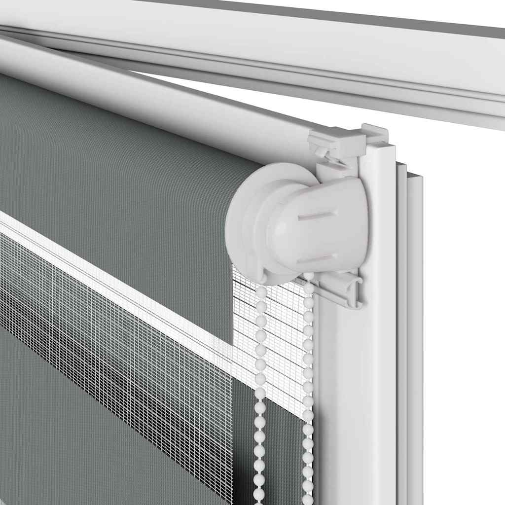 Sebragardin mørkegrå 75x100 cm stoff bredde 70,9 cm polyester