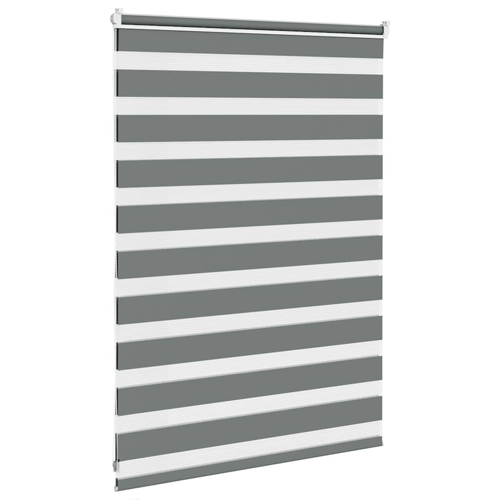 Sebragardin mørkegrå 110x100 cm stoff bredde 105,9 cm polyester