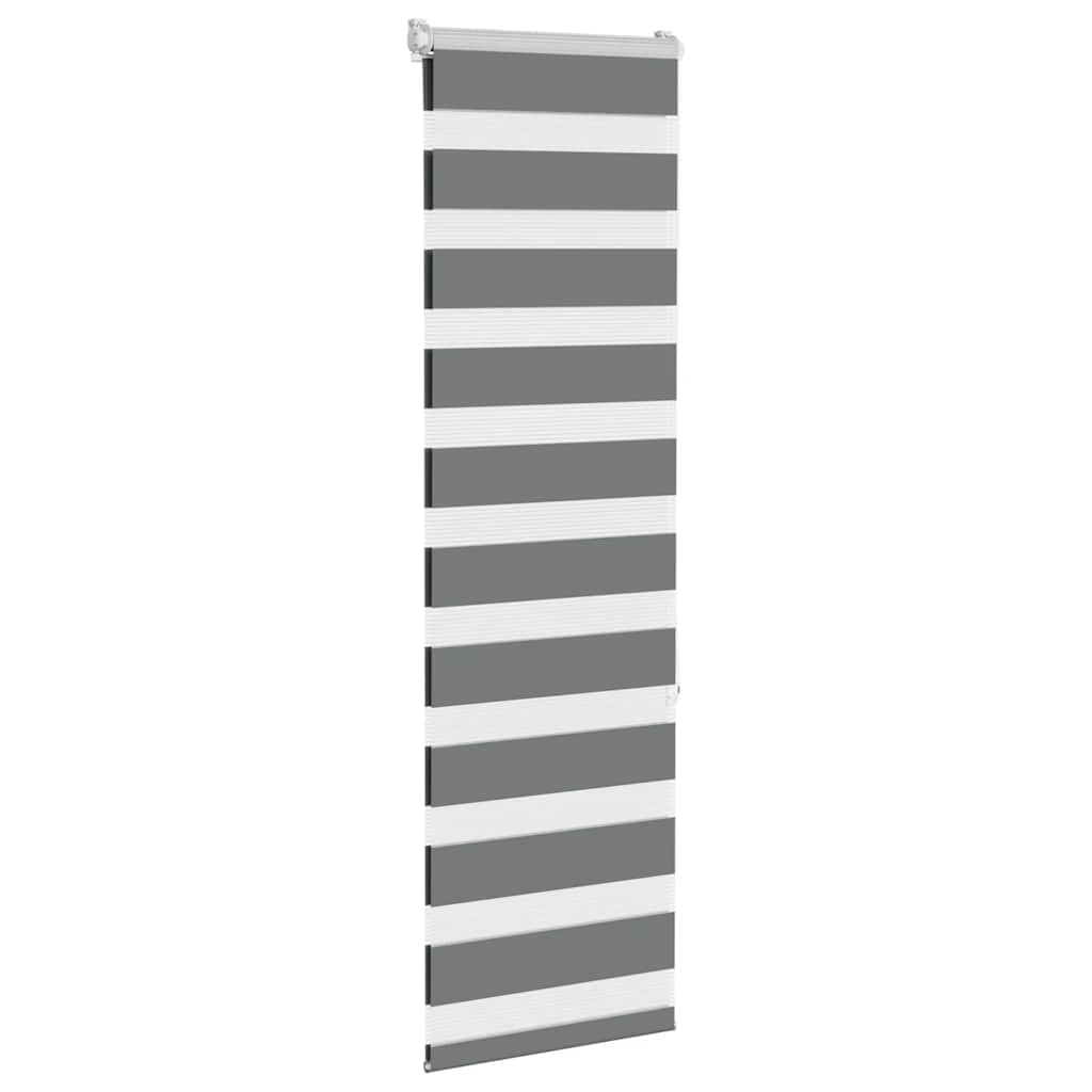 Sebragardin mørkegrå 50x150 cm stoff bredde 45,9 cm polyester