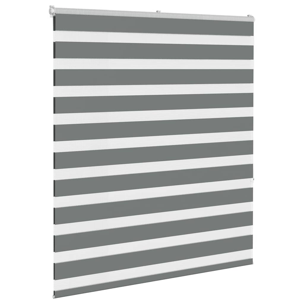 Sebragardin mørkegrå 125x150 cm stoff bredde 120,9 cm polyester