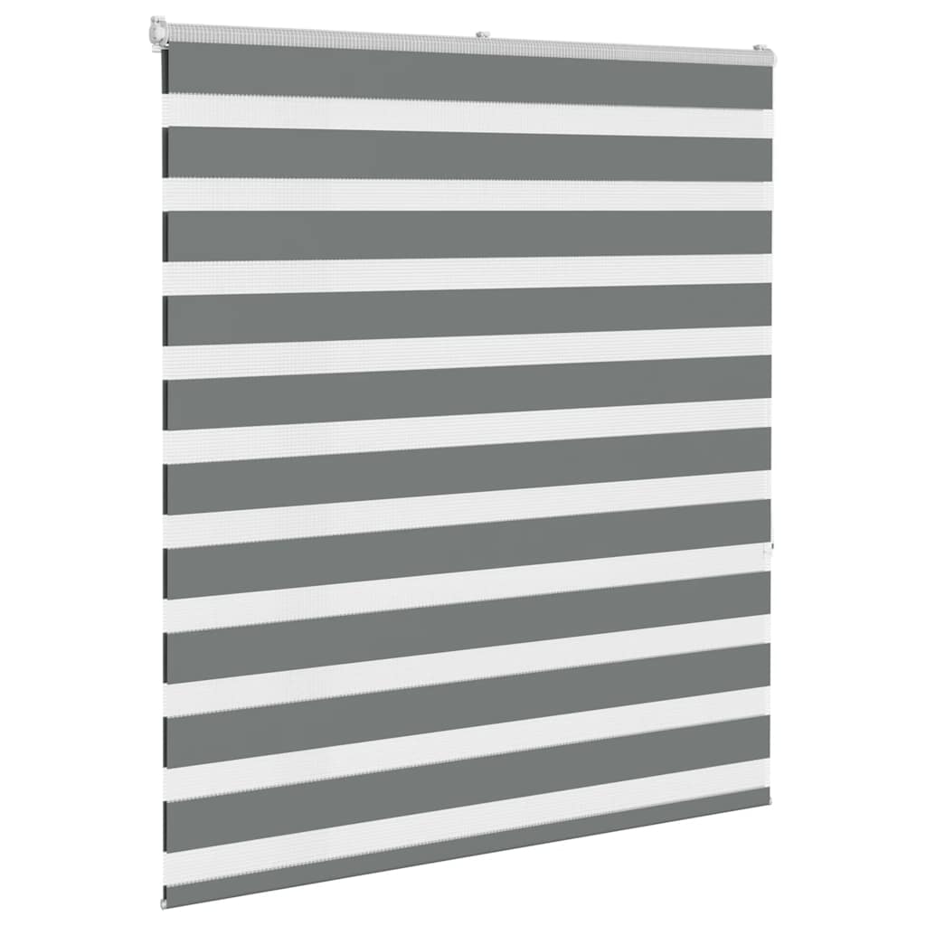 Sebragardin mørkegrå 130x150 cm stoff bredde 125,9 cm polyester