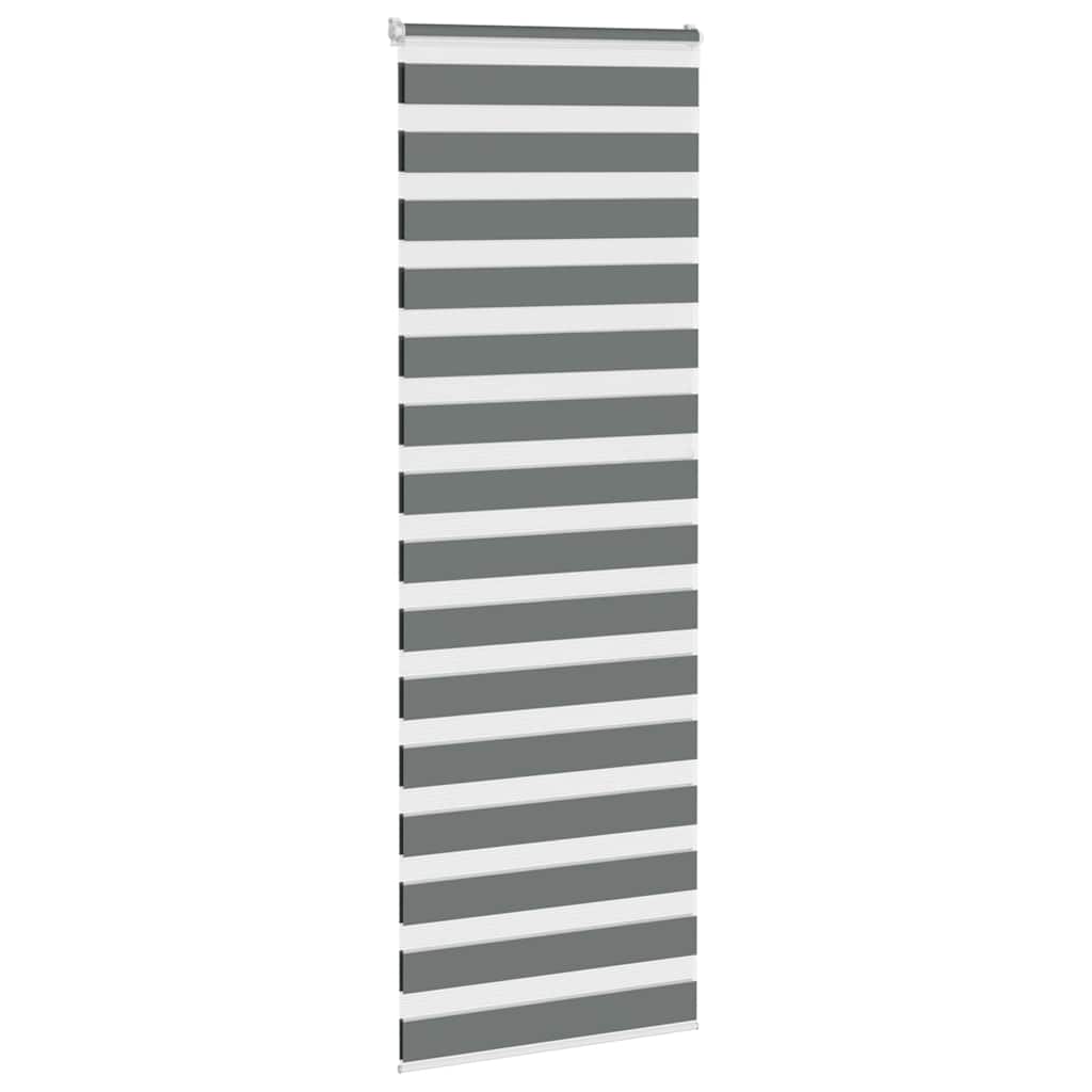 Sebragardin mørkegrå 85x200 cm stoff bredde 80,9 cm polyester