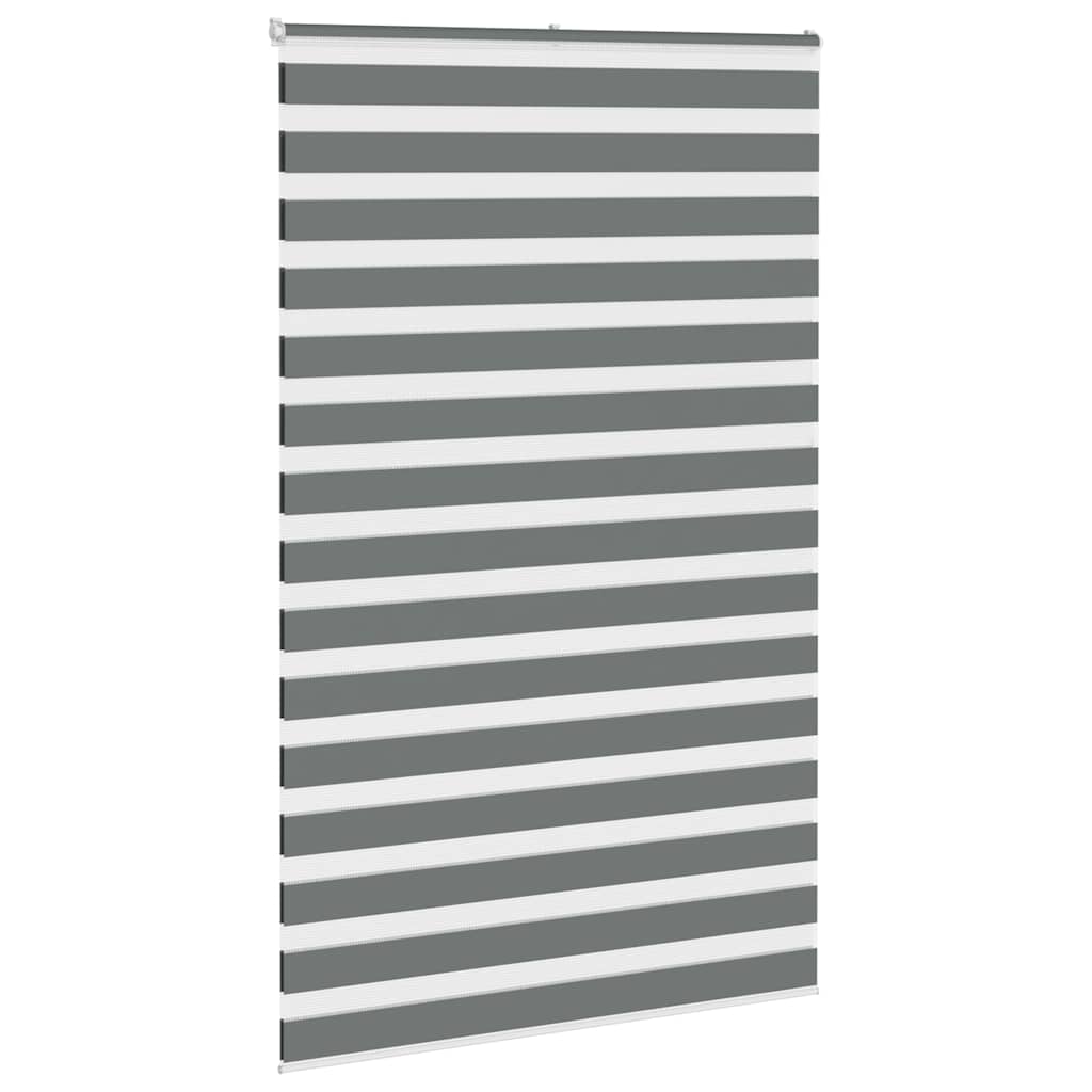 Sebragardin mørkegrå 150x200 cm stoff bredde 145,9 cm polyester