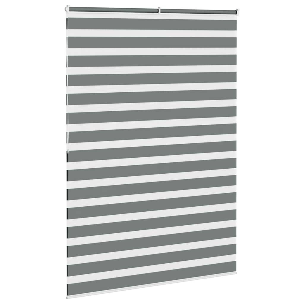 Sebragardin mørkegrå 155x200 cm stoff bredde 150,9 cm polyester
