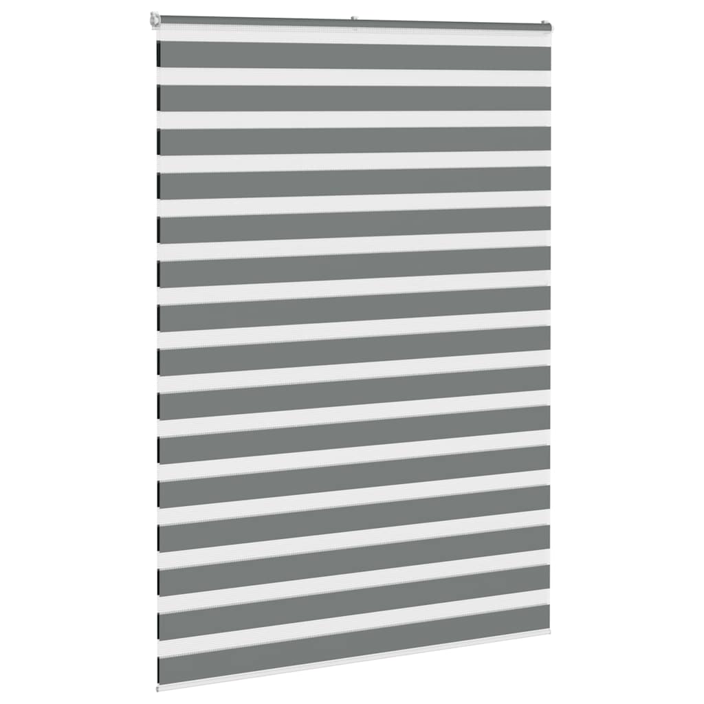 Sebragardin mørkegrå 165x200 cm stoff bredde 160,9 cm polyester