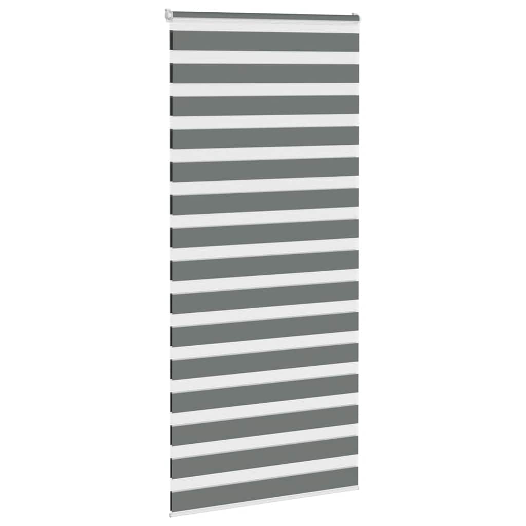 Sebragardin mørkegrå 110x230 cm stoff bredde 105,9 cm polyester