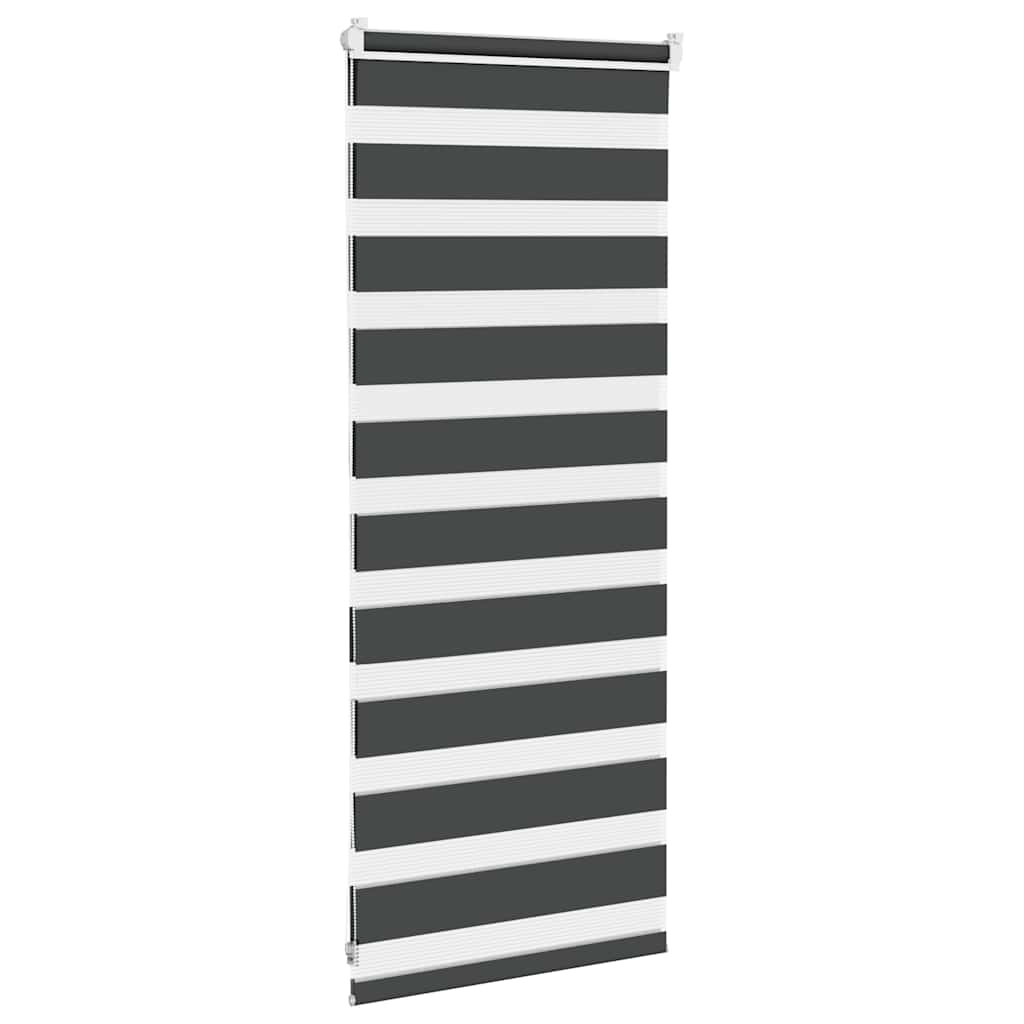 Sebragardin svart 60x100 cm stoff bredde 55,9 cm polyester