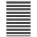 Sebragardin svart 110x100 cm stoff bredde 105,9 cm polyester