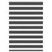 Sebragardin svart 115x100 cm stoff bredde 110,9 cm polyester