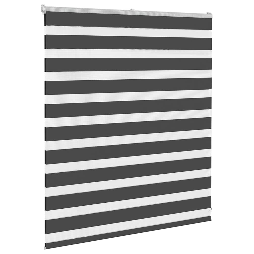 Sebragardin svart 125x100 cm stoff bredde 120,9 cm polyester