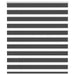 Sebragardin svart 125x150 cm stoff bredde 120,9 cm polyester