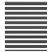 Sebragardin svart 130x150 cm stoff bredde 125,9 cm polyester vidaXL