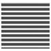 Sebragardin svart 155x150 cm stoff bredde 150,9 cm polyester