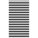 Sebragardin svart 125x200 cm stoff bredde 120,9 cm polyester