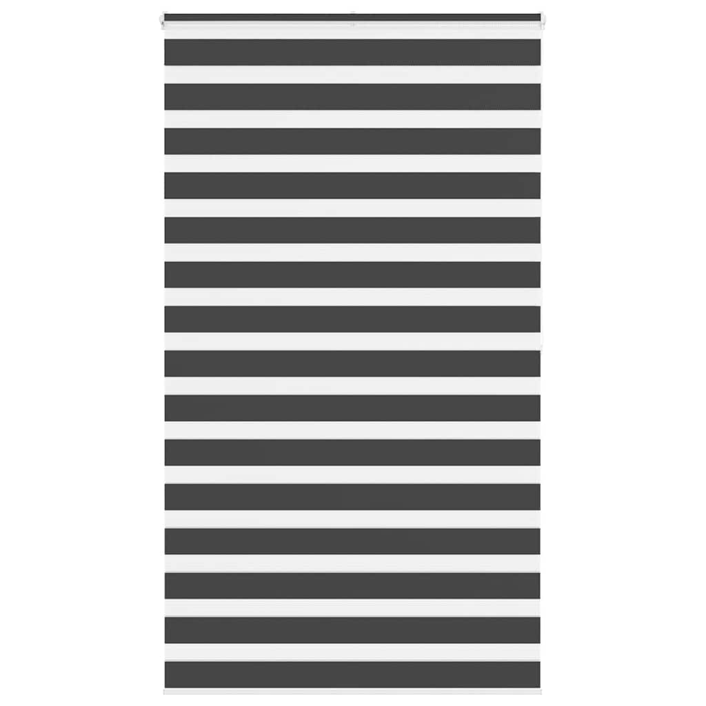 Sebragardin svart 125x200 cm stoff bredde 120,9 cm polyester