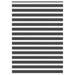 Sebragardin svart 155x200 cm stoff bredde 150,9 cm polyester