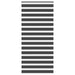 Sebragardin svart 105x230 cm stoff bredde 100,9 cm polyester
